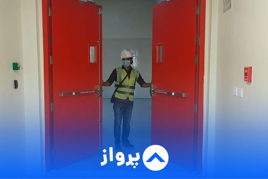 نصب درب ضد حریق