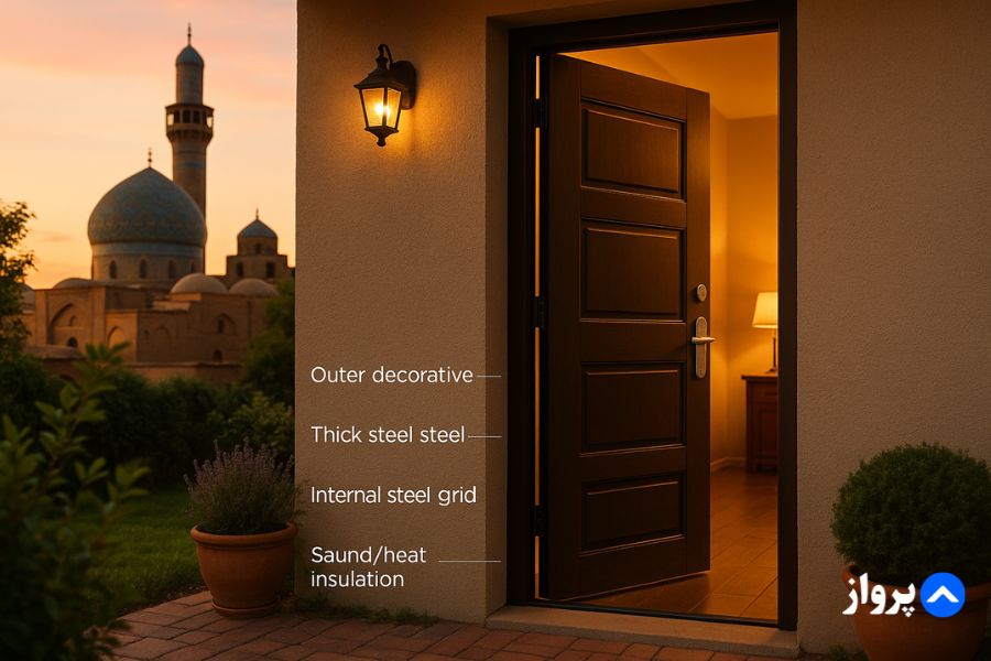 تولیدی درب ضد سرقت اردبیل