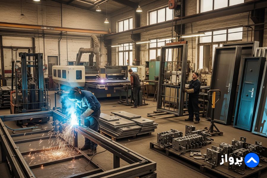 تولیدی درب ضد سرقت تبریز