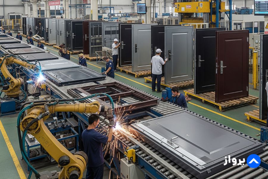 تولیدی درب ضد سرقت در همدان