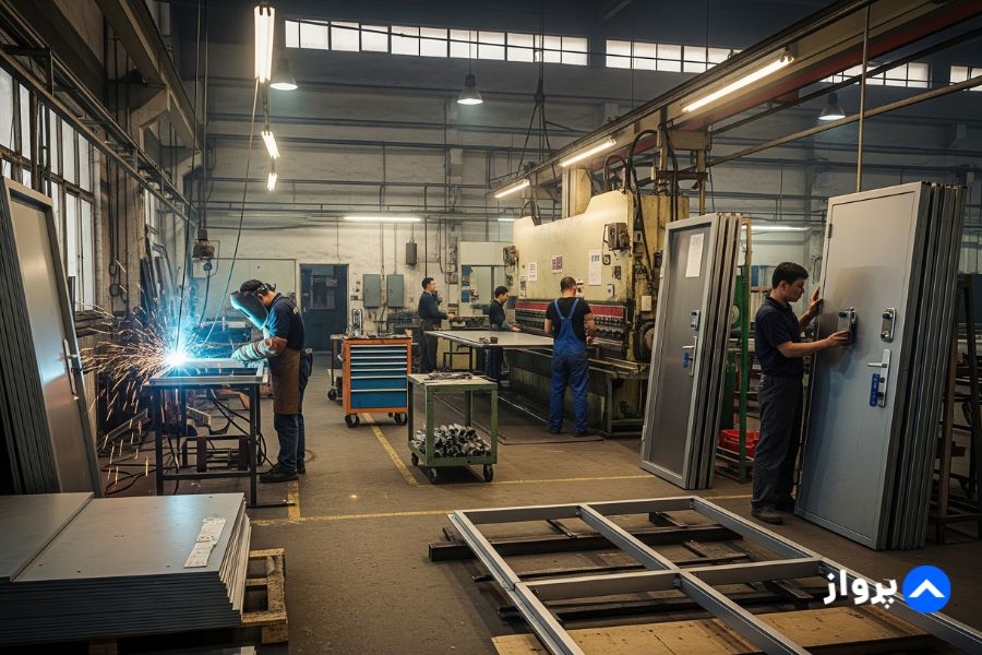 درب ضد سرقت ارزان تبریز 