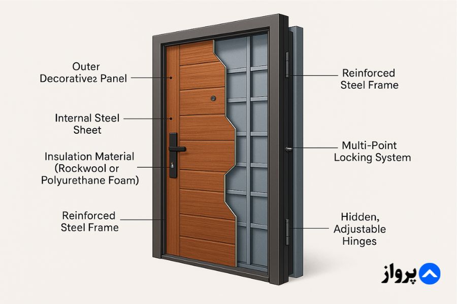 درب های ضد سرقت تبریز 