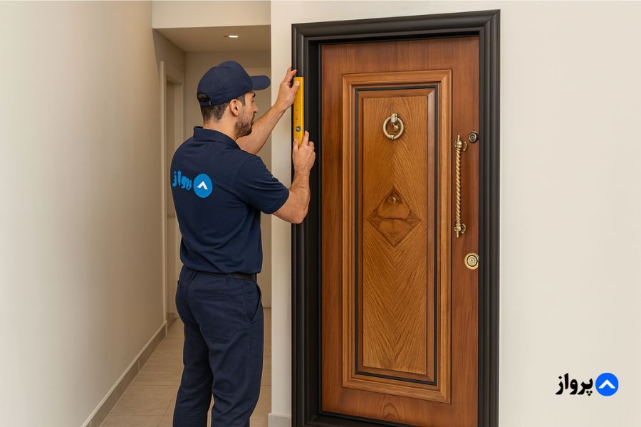 درب ضد سرقت خیابان رسالت